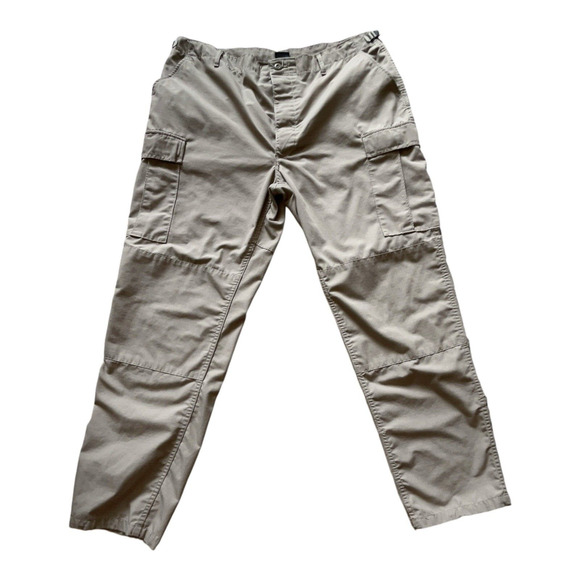 Propper Tactical Pants Mens XL/L 40 x 32 Beige Utility Ripstop Cargo Button UP - Picture 1 of 7